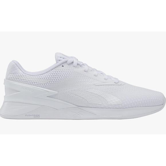 Reebok Unisex Nano X3 Sneaker, White/Cold Grey, 14 US Men